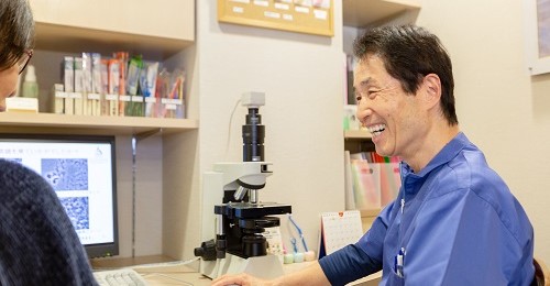 患者さまとの会話力が自慢です