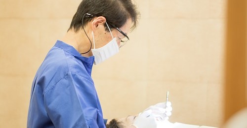 無痛治療を心がけています